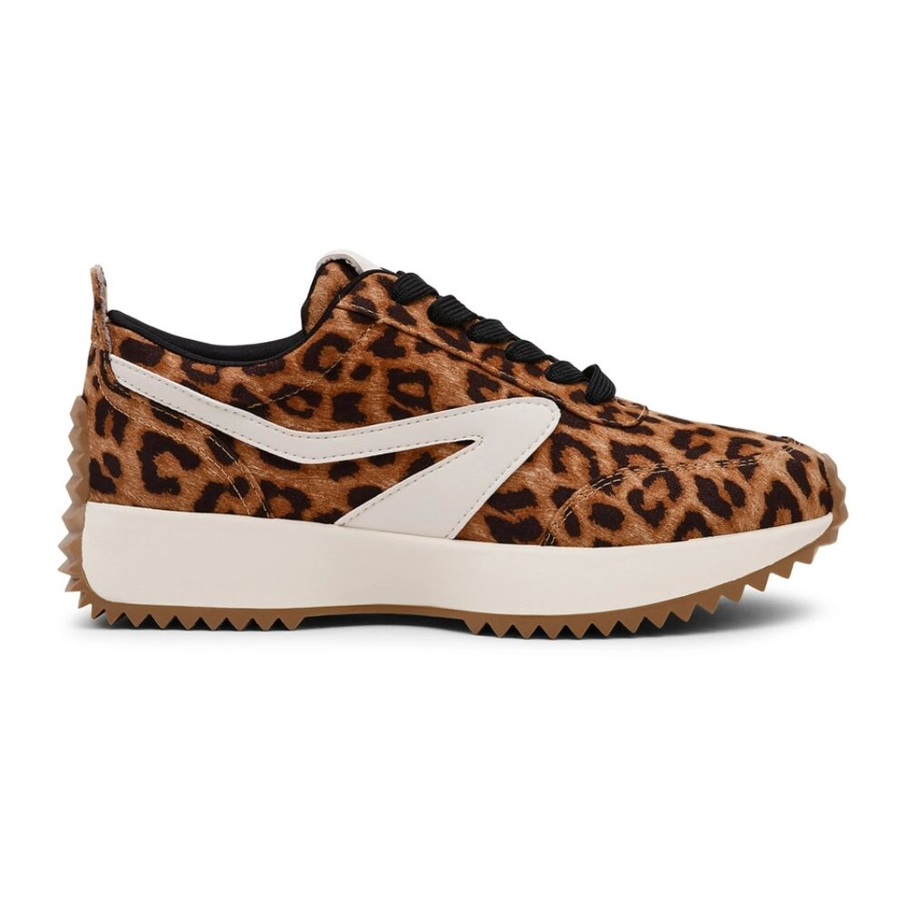 NEW! DV DOLCE VITA BRAIDEN LEOPARD SNEAKER - Picture 2 of 4
